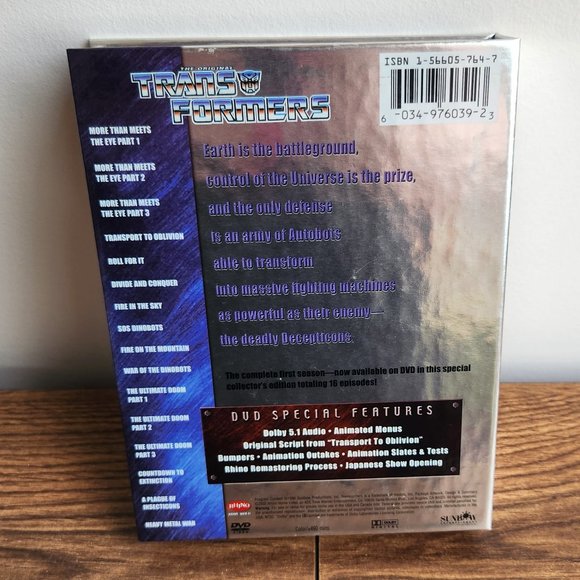 Transformers (Original) Season One Silver boxed 4 disc set - Picture 2 of 5